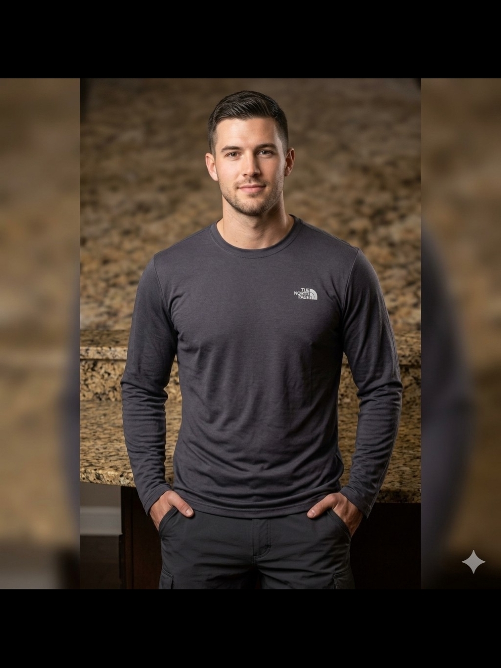 The North Face Men’s Long-Sleeve Crew Tee